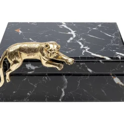 Aufbewahrung & Ordnung|KARE Design Box Marble Leo 29X10Cm