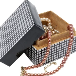 Aufbewahrung & Ordnung|KARE Design Box Plenty Squares 8X6Cm