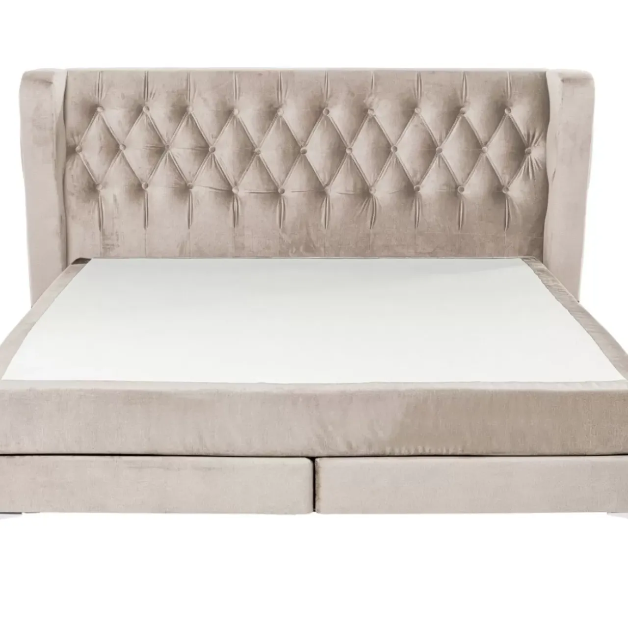 Betten|KARE Design Boxspringbett Benito Moon Creme 160X200Cm