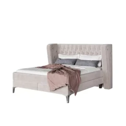 Betten|KARE Design Boxspringbett Benito Moon Creme 160X200Cm