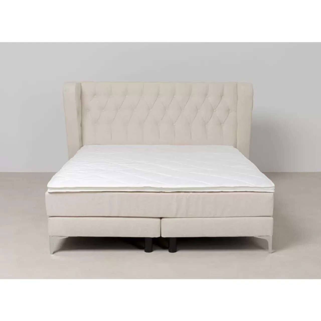 Betten|KARE Design Boxspringbett Benito Moon Creme 180X200Cm
