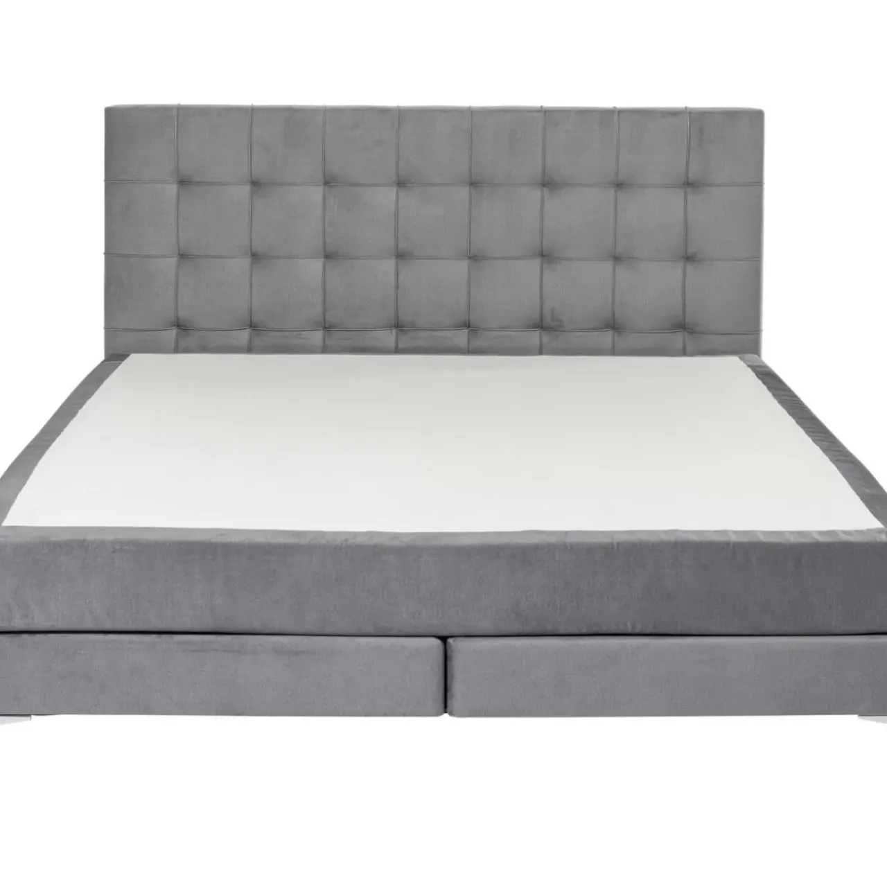 Betten|KARE Design Boxspringbett Benito Star Grau 160X200Cm