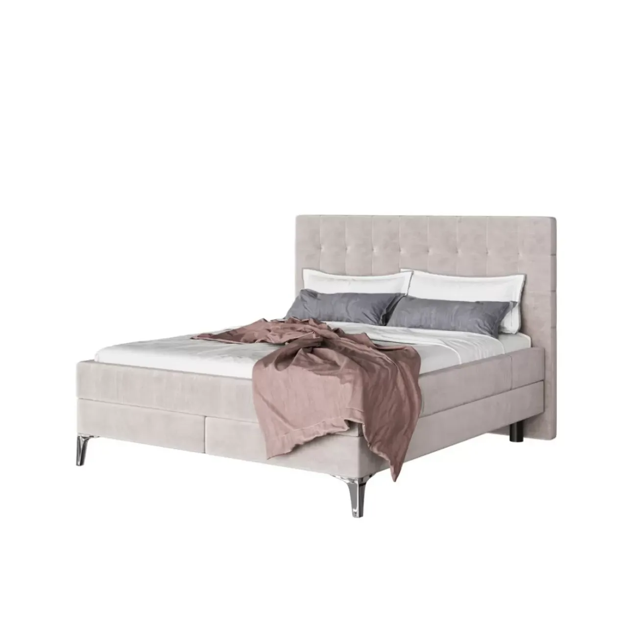 Betten|KARE Design Boxspringbett Benito Star Creme 180X200Cm