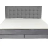 Betten|KARE Design Boxspringbett Benito Star Grau 180X200Cm