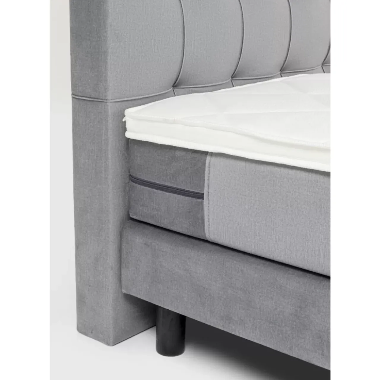 Betten|KARE Design Boxspringbett Benito Star Grau 180X200Cm