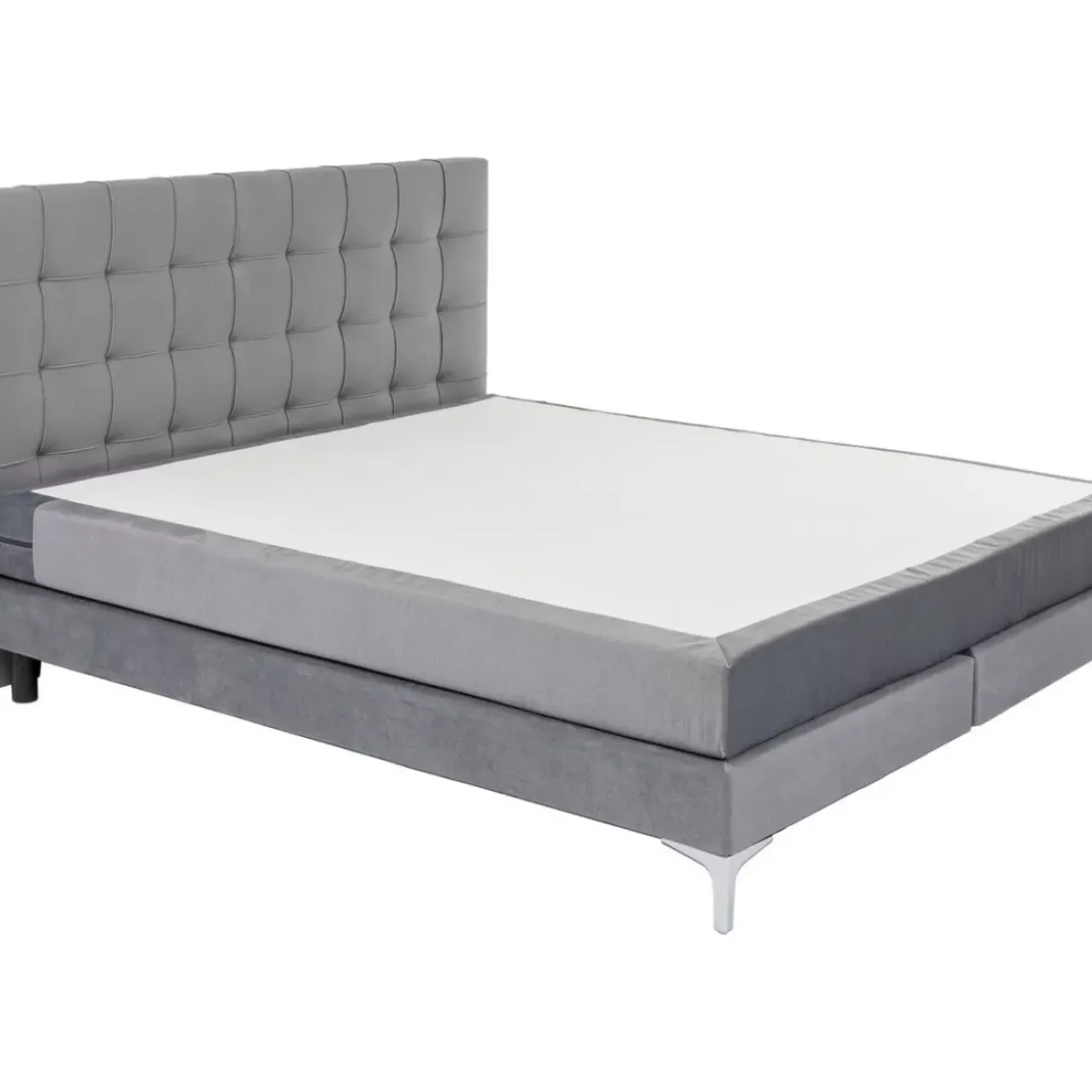 Betten|KARE Design Boxspringbett Benito Star Grau 180X200Cm