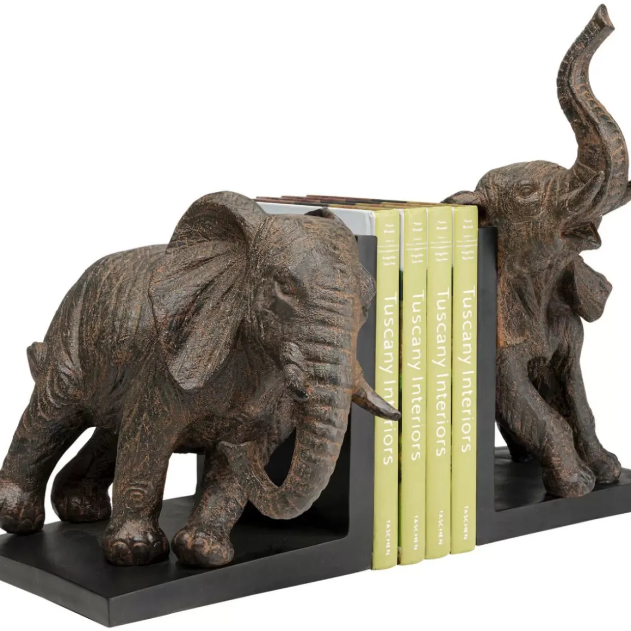 Deko & Geschenkartikel|KARE Design Buchstutze Elephants 25 (2/Set)