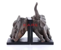 Deko & Geschenkartikel|KARE Design Buchstutze Elephants 42 (2/Set)
