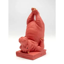 Deko & Geschenkartikel|KARE Design Buchstutze Hippo Pink (2/Set)