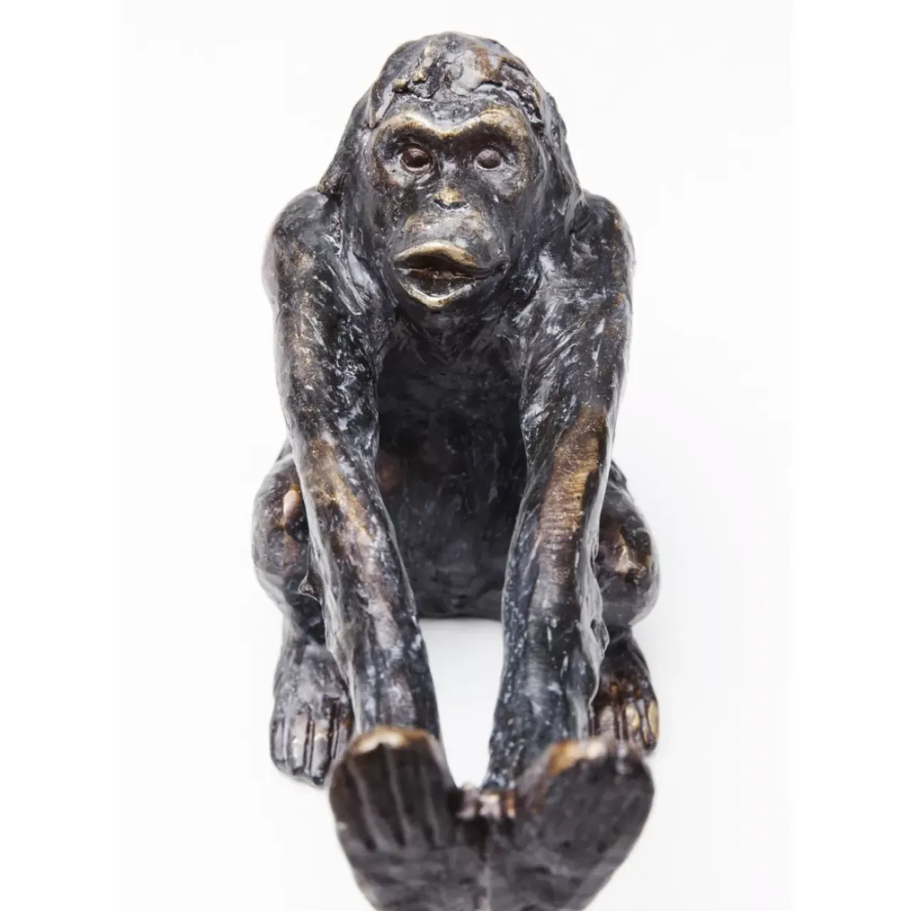 Deko & Geschenkartikel|KARE Design Buchstutze Monkey (2/Set)