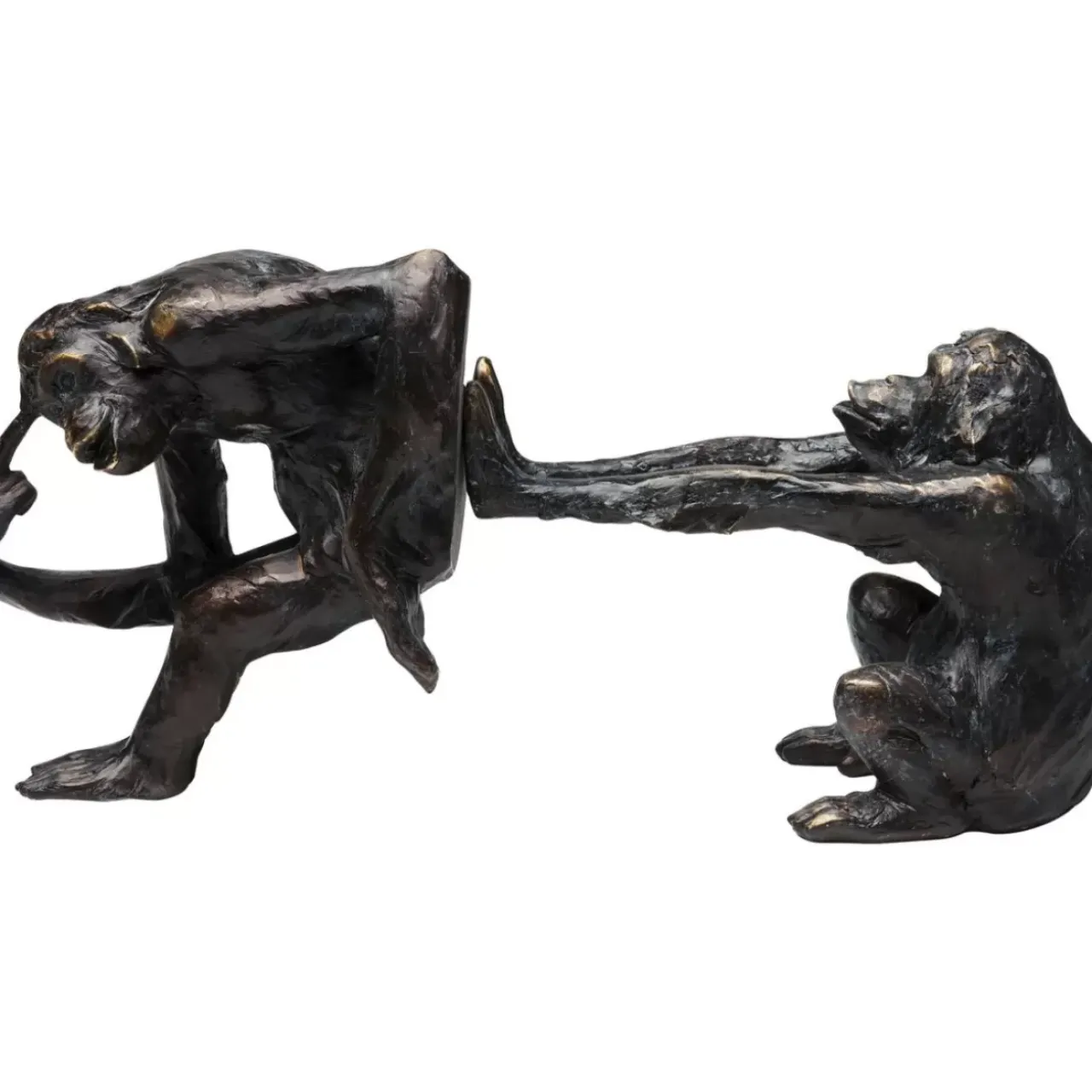 Deko & Geschenkartikel|KARE Design Buchstutze Monkey (2/Set)