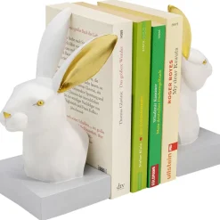 Deko & Geschenkartikel|KARE Design Buchstutze Rabbit (2/Set)