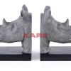Deko & Geschenkartikel|KARE Design Buchstutze Rhino (2/Set)