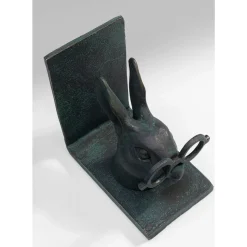Deko & Geschenkartikel|KARE Design Buchstutze Smart Rabbit (2/Set)