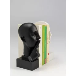 Deko & Geschenkartikel|KARE Design Buchstutze Volto Nose (2/Set)
