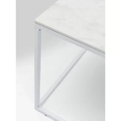 Outdoormöbel|KARE Design Couchtisch Greta Weiss 100X50