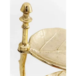 Geschirr & Tischaccessoires|KARE Design Deko Etagere Leaf Gold