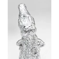 Deko & Geschenkartikel|KARE Design Deko Figur Alligator Silber 39Cm
