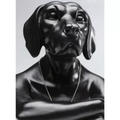 Deko & Geschenkartikel|KARE Design Deko Figur Gangster Dog Black