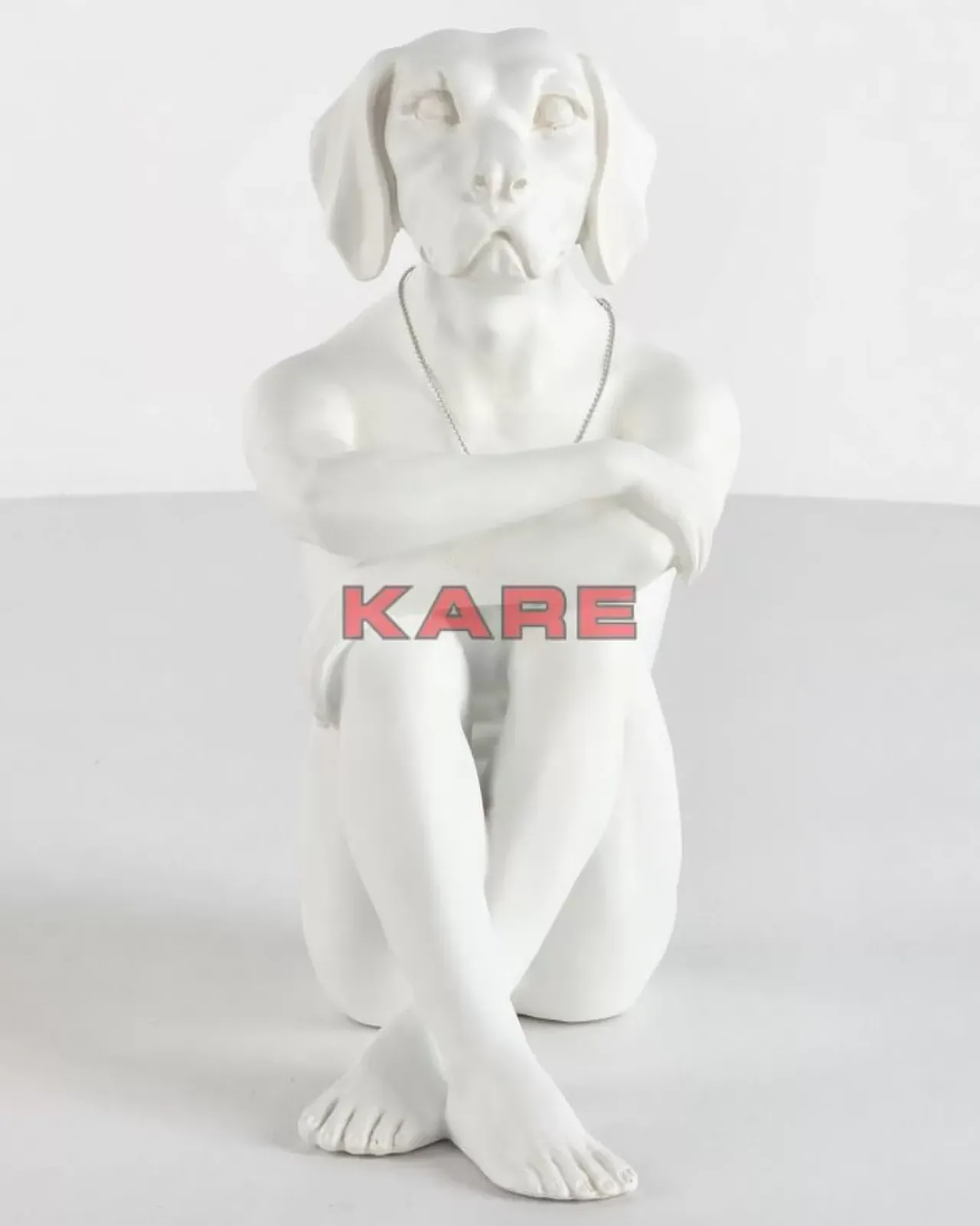 Deko & Geschenkartikel|KARE Design Deko Figur Gangster Dog Cream
