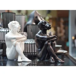 Deko & Geschenkartikel|KARE Design Deko Figur Gangster Dog Cream