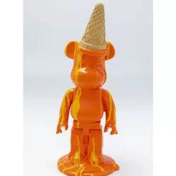 Deko & Geschenkartikel|KARE Design Deko Figur Gelato Bear Orange 40Cm