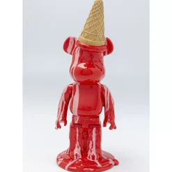 Deko & Geschenkartikel|KARE Design Deko Figur Gelato Bear Rot 40Cm