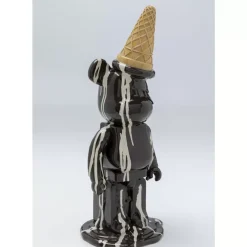 Deko & Geschenkartikel|KARE Design Deko Figur Gelato Bear Schwarz 40Cm