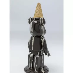 Deko & Geschenkartikel|KARE Design Deko Figur Gelato Bear Schwarz 40Cm