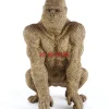 Deko & Geschenkartikel|KARE Design Deko Figur Gorilla Gold 80Cm