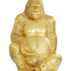 Deko & Geschenkartikel|KARE Design Deko Figur Gorilla Gold Xl 180
