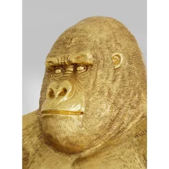 Deko & Geschenkartikel|KARE Design Deko Figur Gorilla Gold Xl 180
