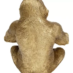 Deko & Geschenkartikel|KARE Design Deko Figur Gorilla Holding Bowl Gold