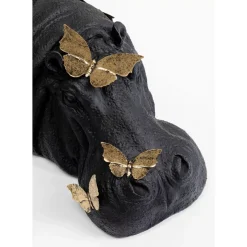 Deko & Geschenkartikel|KARE Design Deko Figur Hippo Butterflies 35Cm