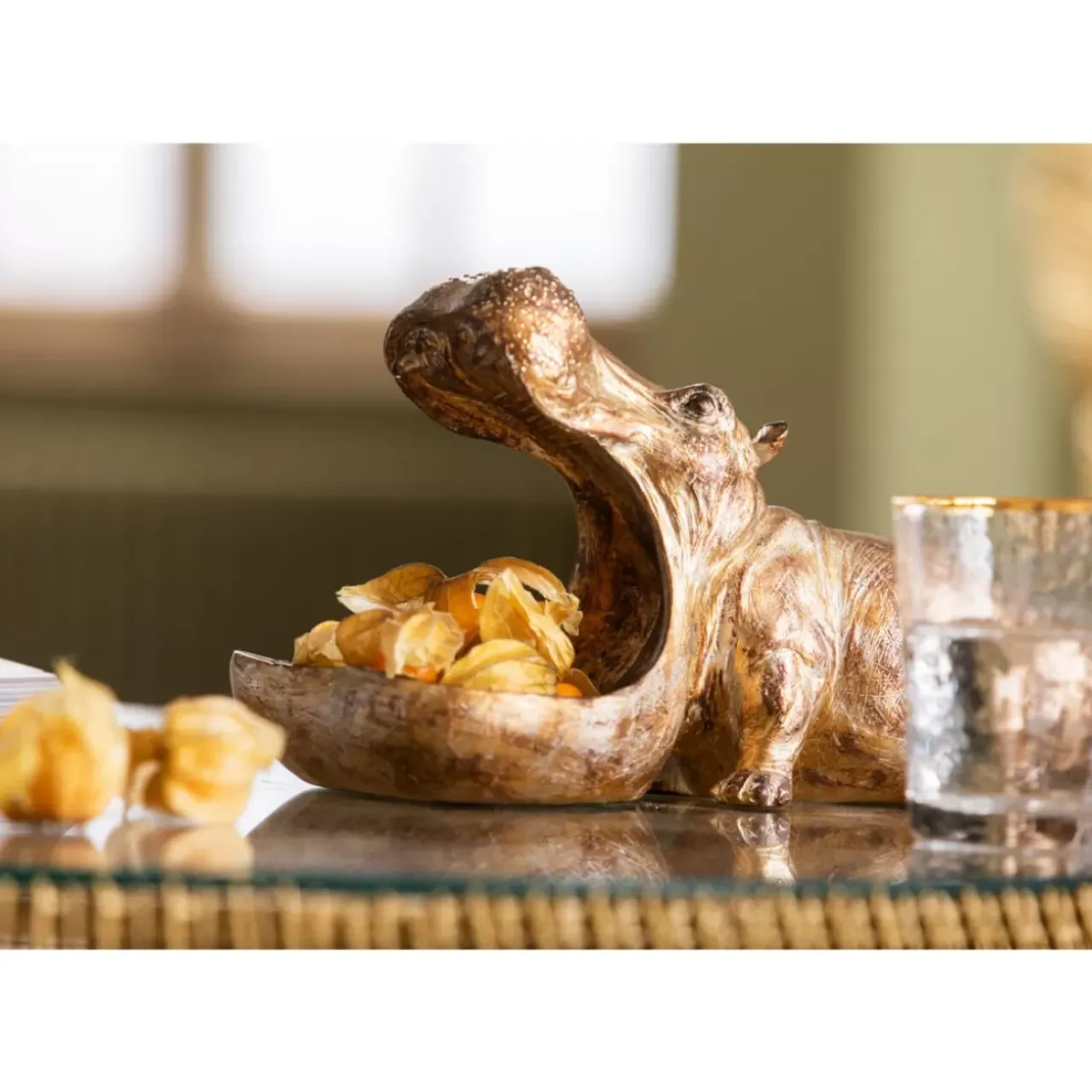 Deko & Geschenkartikel|KARE Design Deko Figur Hungry Hippo
