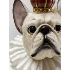 Deko & Geschenkartikel|KARE Design Deko Figur King Dog Weis 33Cm