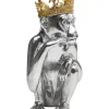Deko & Geschenkartikel|KARE Design Deko Figur King Lui Silber 35