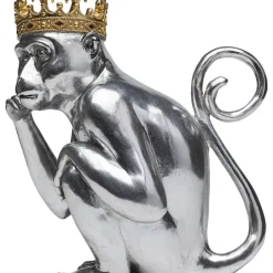 Deko & Geschenkartikel|KARE Design Deko Figur King Lui Silber 35