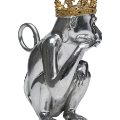 Deko & Geschenkartikel|KARE Design Deko Figur King Lui Silber 35