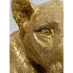 Deko & Geschenkartikel|KARE Design Deko Figur Lion Gold 80Cm