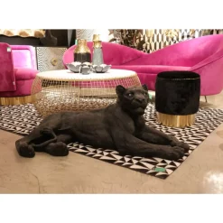 Deko & Geschenkartikel|KARE Design Deko Figur Lion Schwarz