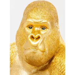 Deko & Geschenkartikel|KARE Design Deko Figur Monkey Gorilla Side Xl Gold