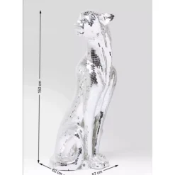 Deko & Geschenkartikel|KARE Design Deko Figur Mosaik Welcome Panther Links Xl