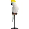 Deko & Geschenkartikel|KARE Design Deko Figur Parrot Cockatoo Weis 38Cm