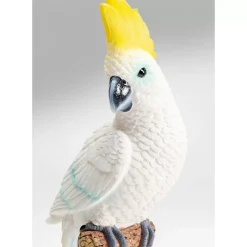 Deko & Geschenkartikel|KARE Design Deko Figur Parrot Cockatoo Weis 38Cm
