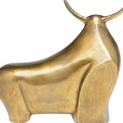 Deko & Geschenkartikel|KARE Design Deko Figur Proud Bull Brass 51Cm