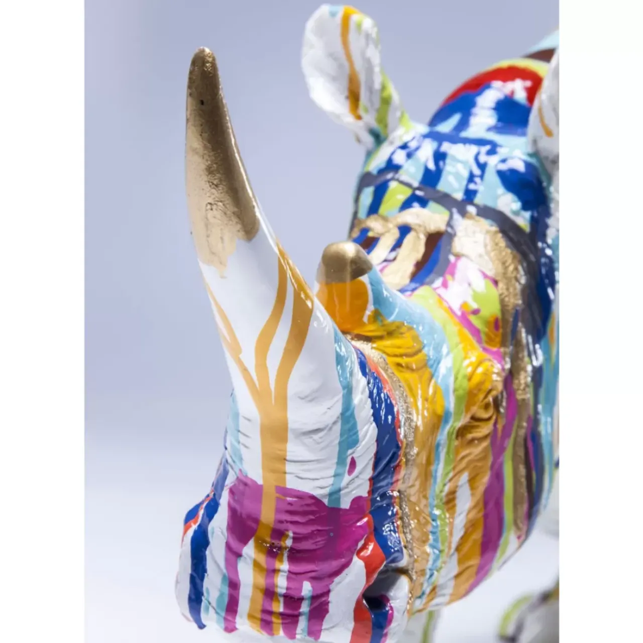Deko & Geschenkartikel|KARE Design Deko Figur Rhino Colore 26Cm