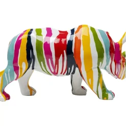 Deko & Geschenkartikel|KARE Design Deko Figur Rhino Holi 18Cm