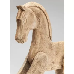 Deko & Geschenkartikel|KARE Design Deko Figur Rocking Horse Nature