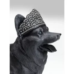 Deko & Geschenkartikel|KARE Design Deko Figur Royal Standing Corgi Schwarz